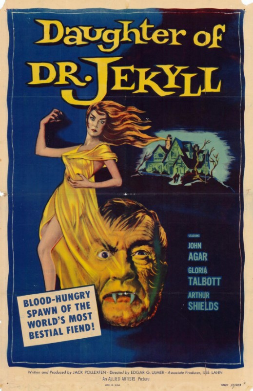 Affiche - DAUGHTER OF DR. JEKYLL - 70x105cm