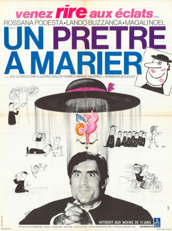 Affiche - UN PRETRE A MARIER - 60x80cm
