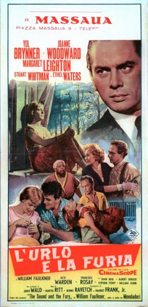 Affiche - BRUIT ET LA FUREUR (le) - 33x71cm