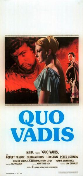Affiche - QUO VADIS - Ressortie 33x71cm