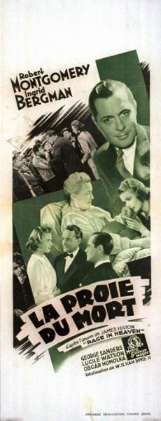 Affiche - PROIE DU MORT (la) - 20x50cm