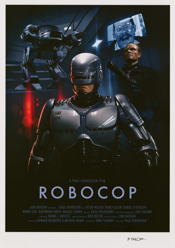 Sérigraphie ROBOCOP