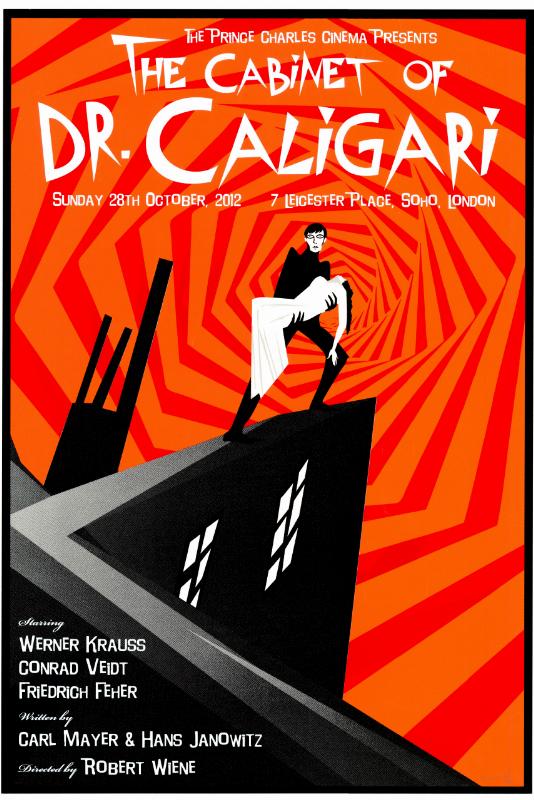 Sérigraphie CABINET DU DOCTEUR CALIGARI (le)