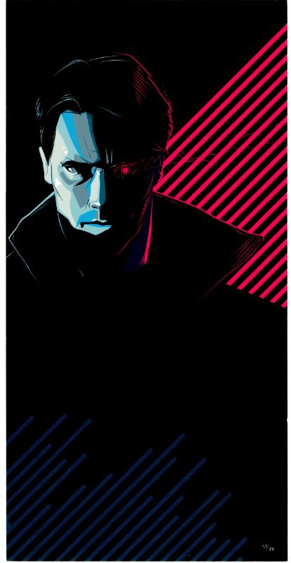 Sérigraphie TERMINATOR