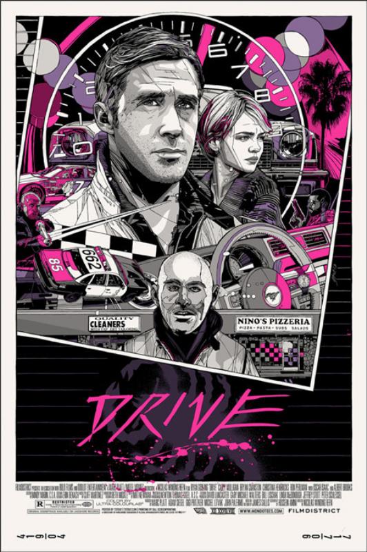 Sérigraphie Mondo DRIVE