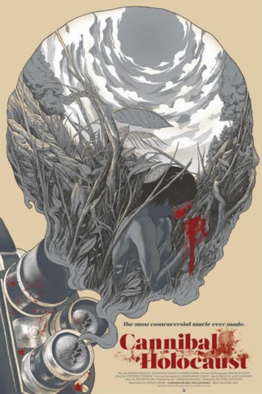 Sérigraphie CANNIBAL HOLOCAUST