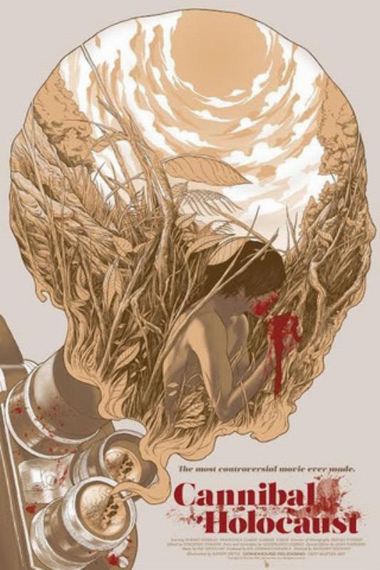 Sérigraphie CANNIBAL HOLOCAUST