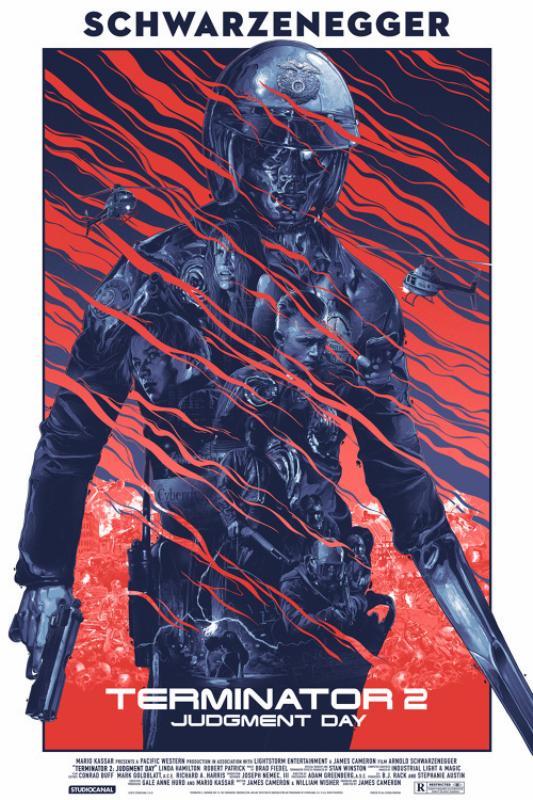 Sérigraphie TERMINATOR 2