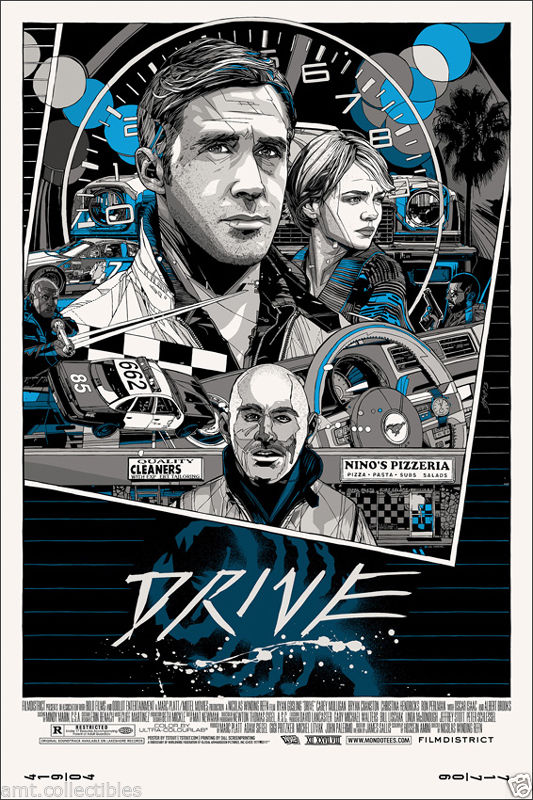 Sérigraphie - DRIVE - 61x91,5cm