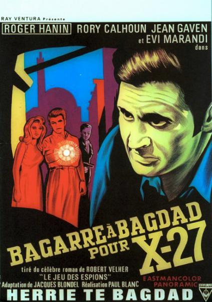 Repro 30x40cm - BAGARRE A BAGDAD POUR X.27 - Belge