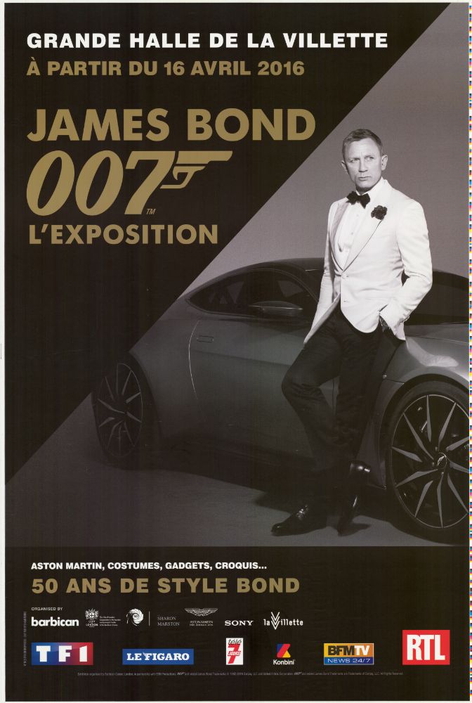 EXPOSITION JAMES BOND 007