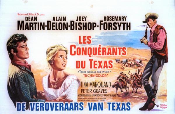Repro 30x40cm - TEXAS NOUS VOILA - Belge