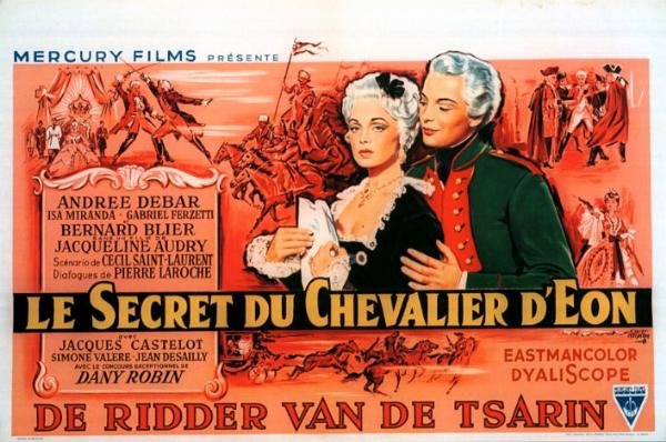 Repro 30x40cm - SECRET DU CHEVALIER D'EON (le) - Belge