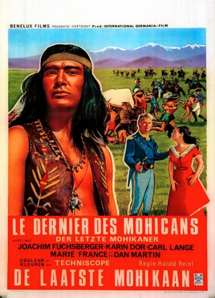 Repro 30x40cm - DERNIER DES MOHICANS (le) - Belge