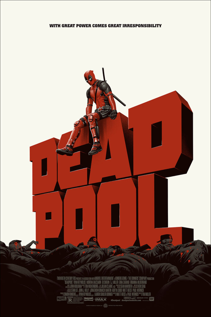 Sérigraphie DEADPOOL