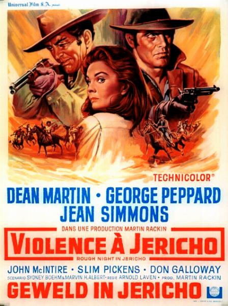 Repro 30x40cm - VIOLENCE A JERICHO - Belge