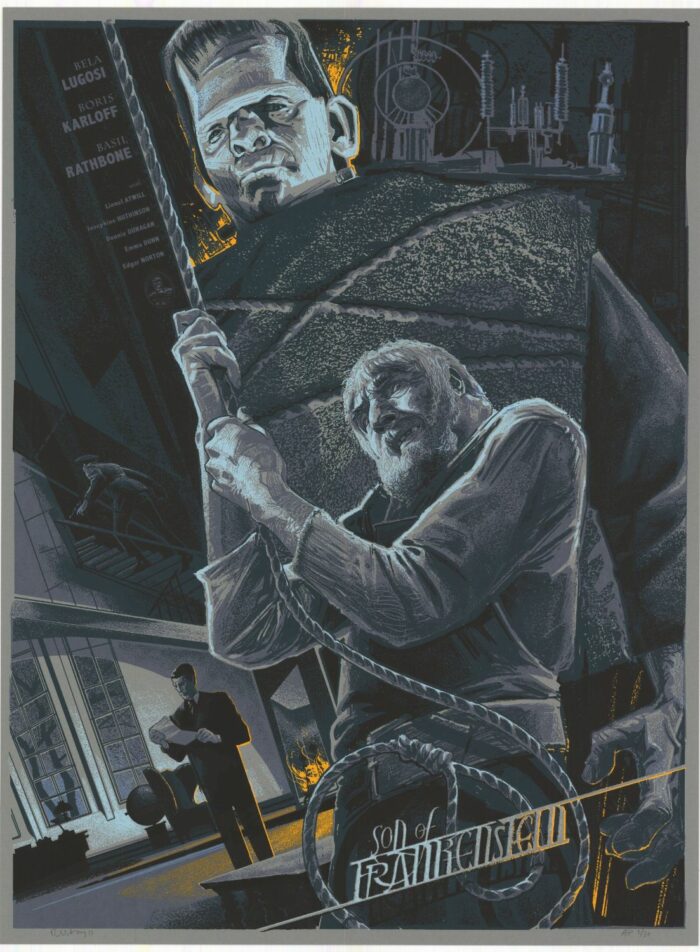 Sérigraphie Mondo FILS DE FRANKENSTEIN (le)