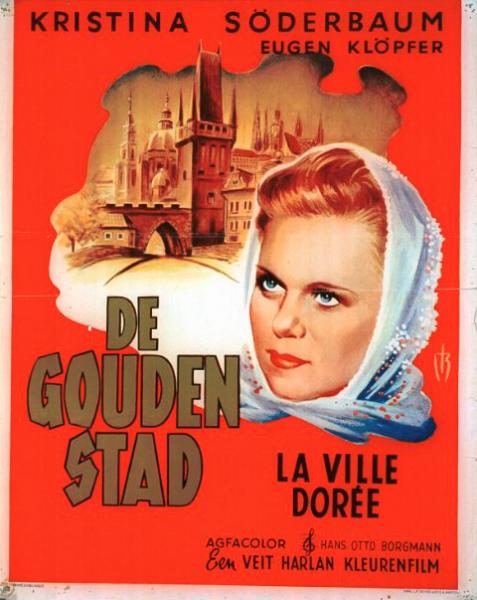 Repro 30x40cm - VILLE DOREE (la) - Belge