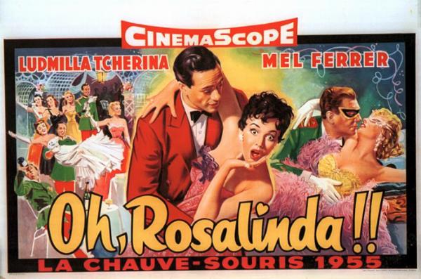 Repro 30x40cm - OH, ROSALINDA !! - Belge