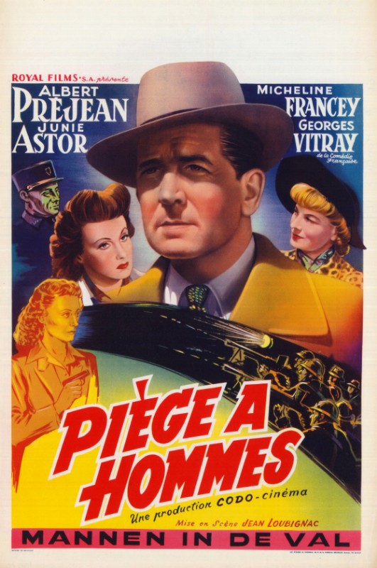 Repro 30x40cm - PIEGE A HOMMES - Belge