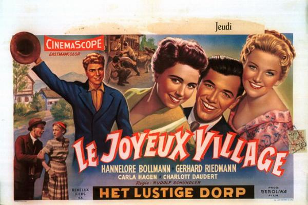 Repro 30x40cm - JOYEUX VILLAGE (le) - Belge