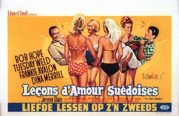 Repro 30x40cm - LECONS D'AMOUR SUEDOISE - Belge