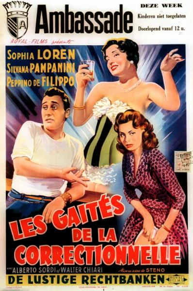 Repro 30x40cm - GAITES DE LA CORRECTIONNELLE (les) - Belge