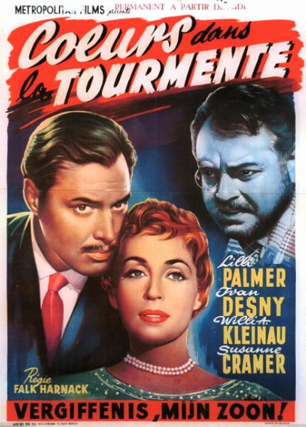 Affiche - COEURS DANS LA TOURMENTE - 36x56cm