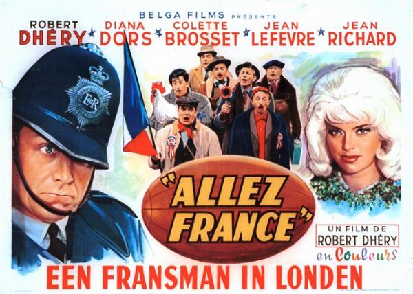 Repro 30x40cm - ALLEZ FRANCE - Belge