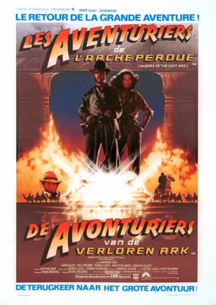 Affiche - AVENTURIERS DE L'ARCHE PERDUE (les) - 36x56cm