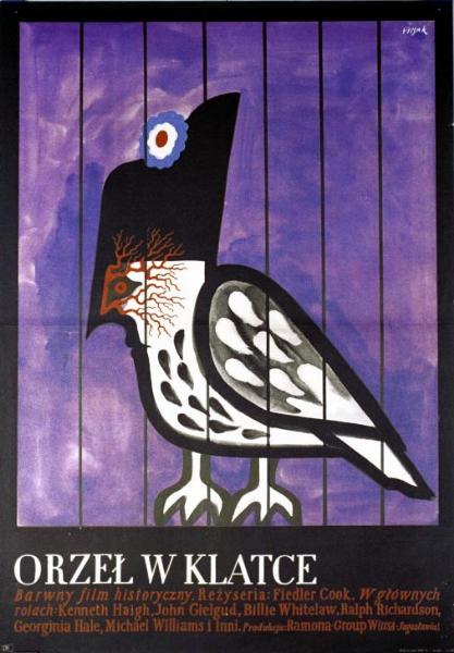 Affiche - EAGLE IN A CAGE - 60x80cm