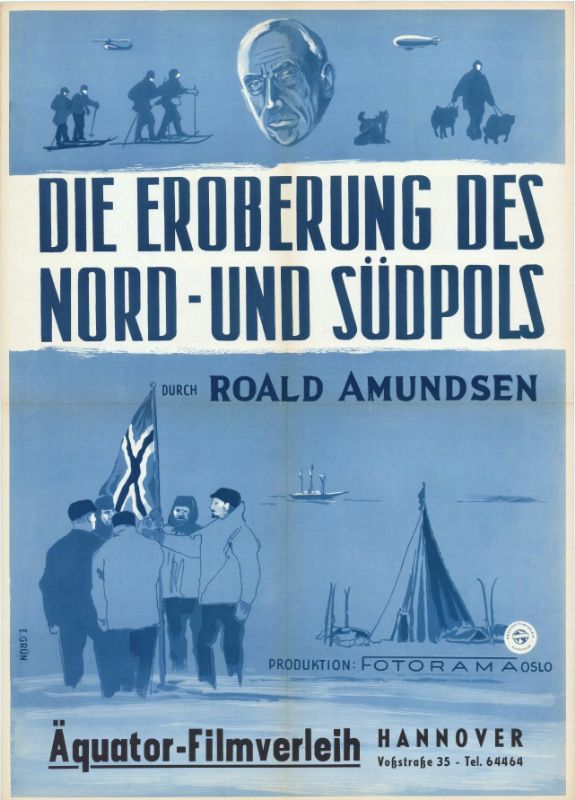 Affiche - ROALD AMUNDSEN - 60x80cm - GER