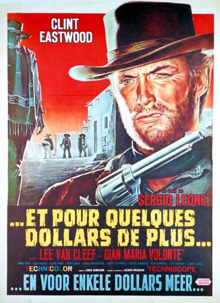 Repro 30x40cm - ET POUR QUELQUES $ DE PLUS - Belge B