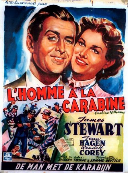 Repro 30x40cm - CARBINE WILLIAMS - Belge