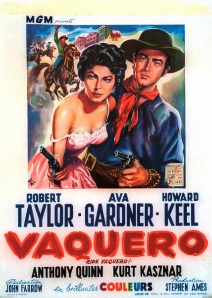 Repro 30x40cm - VAQUERO - Belge