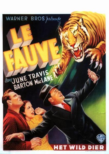 Repro 30x40cm - FAUVE (le) - Belge