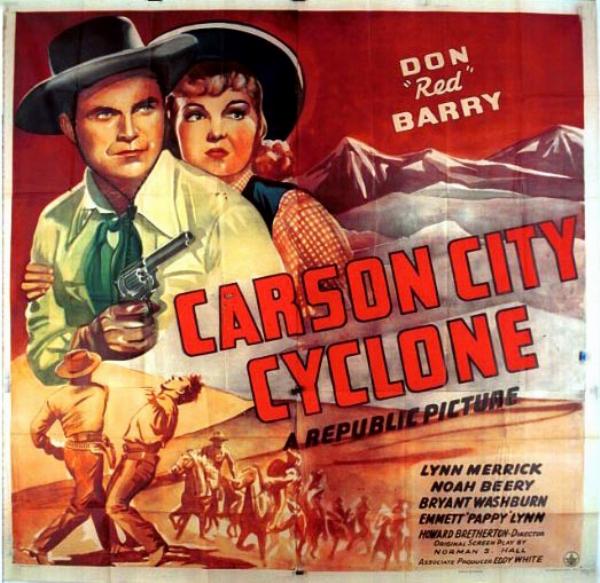Affiche - CARSON CITY CYCLONE - 205x205cm