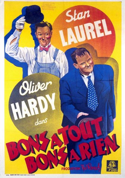 Repro 30x40cm - BONS A TOUT, BONS A RIEN - Belge