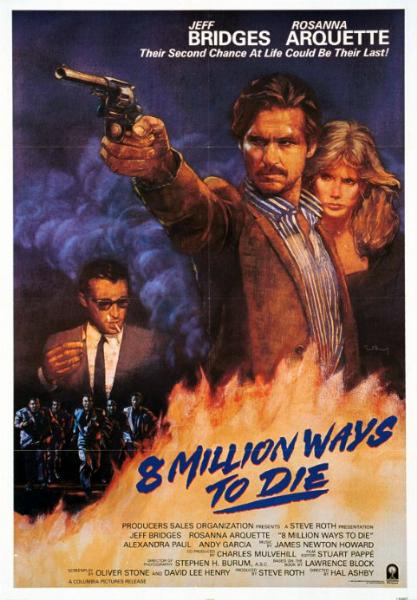 Affiche - HUIT MILLIONS DE FACONS DE MOURIR - 70x105cm