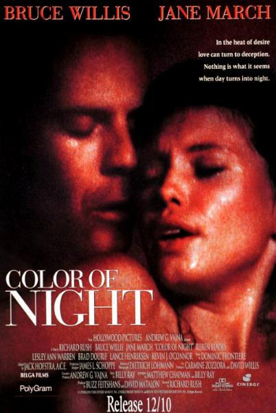 Affiche - COLOR OF NIGHT - 70x105cm
