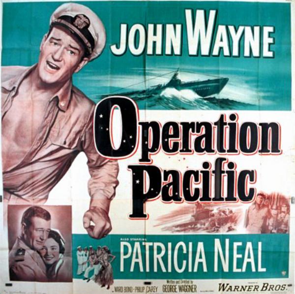 Affiche - OPERATION DANS LE PACIFIQUE - 205x205cm