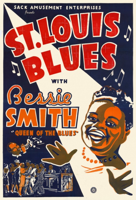 Repro 30x40cm - ST. LOUIS BLUES - U.S.