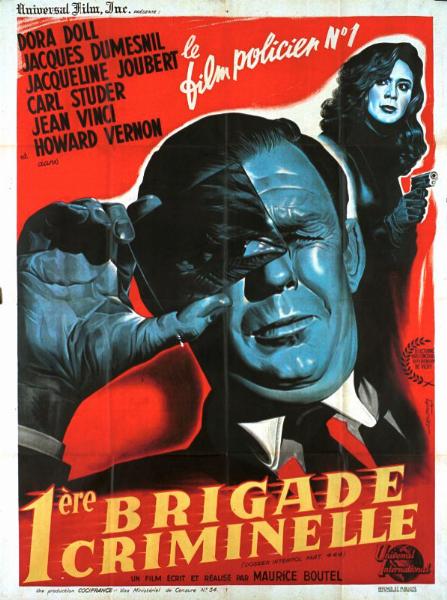 Affiche - PREMIERE BRIGADE CRIMINELLE - 120x160cm
