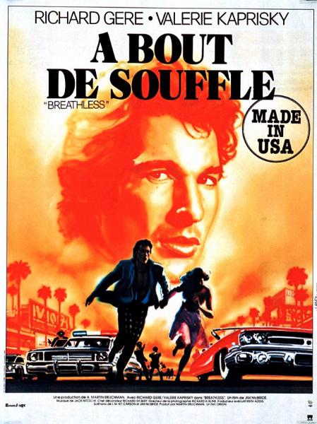 Affiche - A BOUT DE SOUFFLE MADE IN U.S.A. - 40x55cm