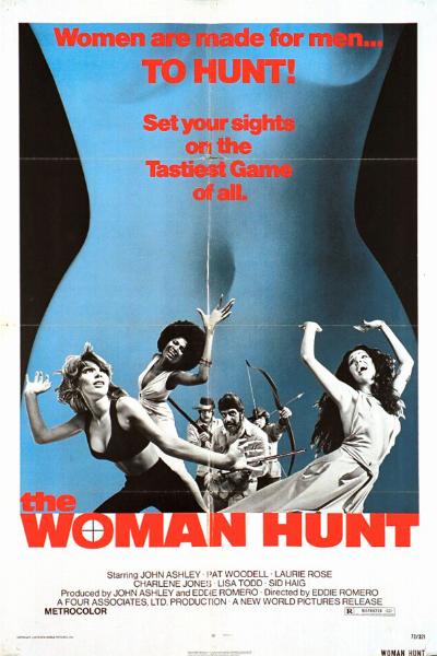 Repro 30x40cm - WOMAN HUNT - U.S.