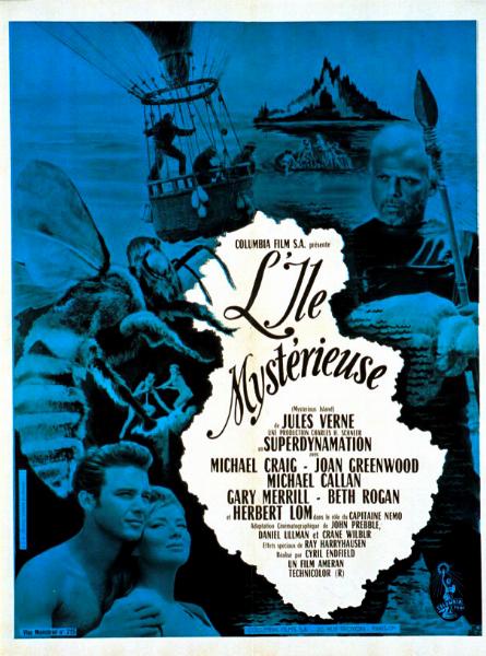 Affiche - ILE MYSTERIEUSE (l') - 60x80cm