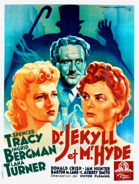 Repro 30x40cm - DR. JEKYLL ET MR. HYDE - Française