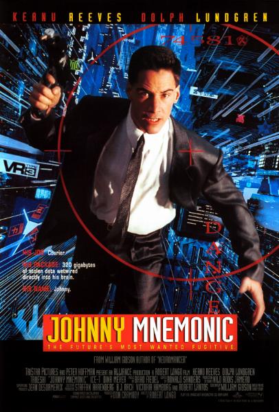 Affiche - JOHNNY MNEMONIC - 70x105cm