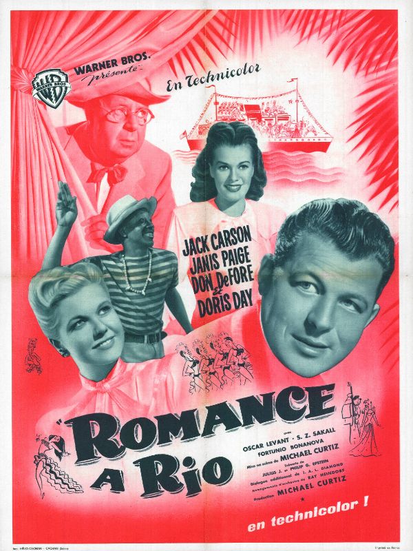 Repro 30x40cm - ROMANCE A RIO - Française