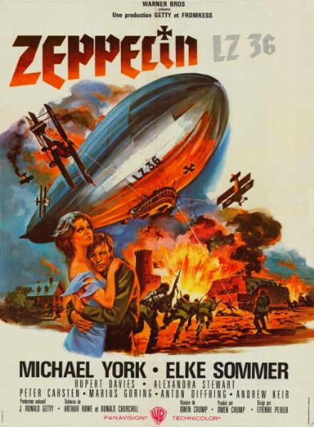Repro 30x40cm - ZEPPELIN LZ 36 - Française